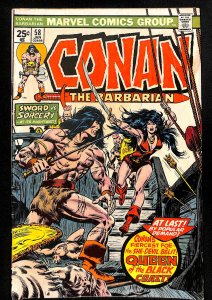 Conan the Barbarian #58 (1976)