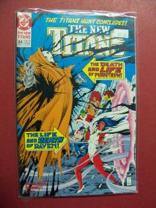 THE NEW TITANS  #84 VF/NM OR BETTER DC COMICS