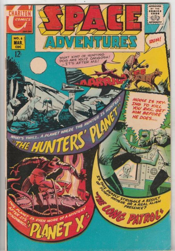 Space Adventures #6 (Mar-69) VF High-Grade Capt Allan Fane