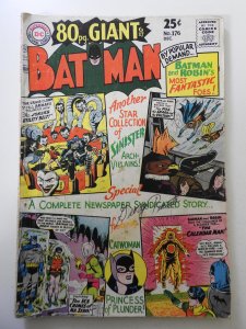 Batman #176 (1965) GD/VG Condition ink fc