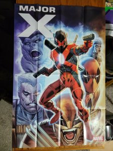 LARGE 36 x 24 Deadpool Major X Promo Poster