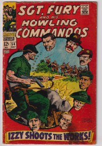 Sgt. Fury #54 (1968) Sgt. Fury