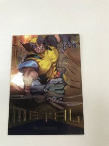 WOLVERINE #125 card : Marvel Metal 1995 Fleer Chromium; NM/M X-men, base