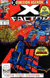 X-FACTOR (1986 Series)  (ORIGINAL X-MEN) #61 Very Good Comics Book 