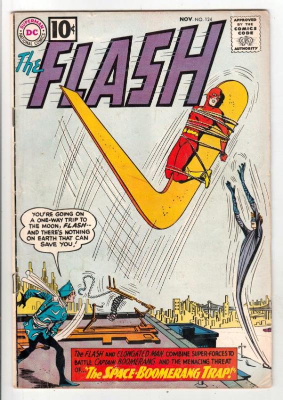 Flash, The #124 (Nov-61) VG/FN Mid-Grade Flash