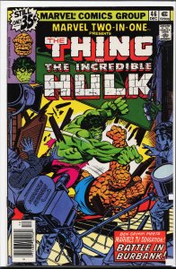 Marvel Two-in-One #46 (1978) The Thing