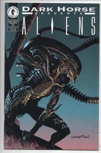 DARK HORSE PRESENTS #101, NM-, Signed Bernie Wrightson Alien,1986 1995 DHP