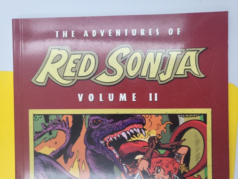 Adventures of Red Sonja Volume 2 TPB Dynamite Roy Thomas Frank Thorne