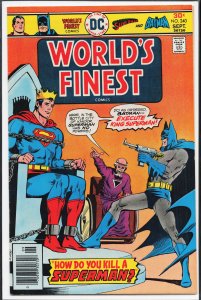 World's Finest Comics #240 (1976) Superman and Batman