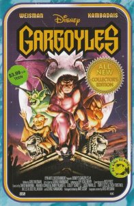 Gargoyles (Dynamite) #1K VF ; Dynamite | Disney 1:20 variant VHS Homage Cover