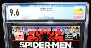 Spider-Men #1 (CGC 9.6) Bendis & Pichelli Story - Jim Cheung Cover - 2012
