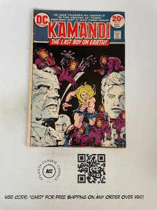 Kamandi # 8 VG DC Comic Book Bronze Age Jack Kirby Series Art 18 SM12