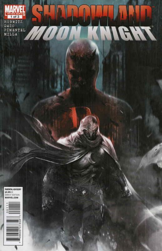 Shadowland: Moon Knight #1 VF; Marvel | save on shipping - details inside
