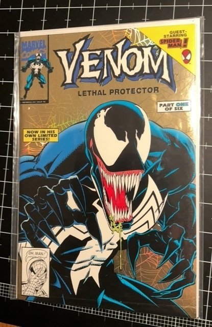 Venom: Lethal Protector #1 Gold Cover (1993) Venom