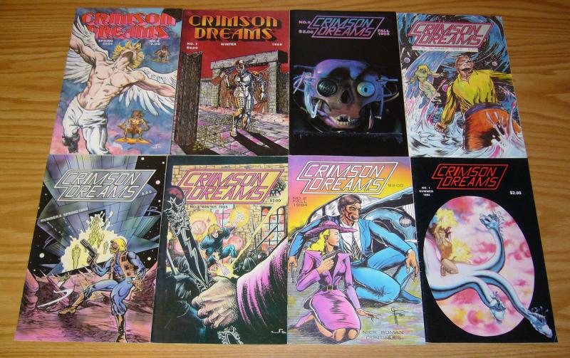 Crimson Dreams #1-11 VF/NM complete series - anthology - 1984 set lot