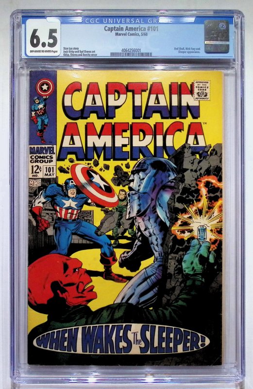 Captain America #101 (1968) Captain America CGC 6.5