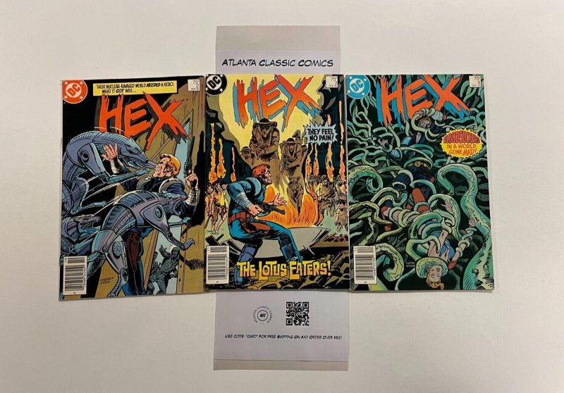 3 Hex DC Comics Books #2 3 4 9 JW3