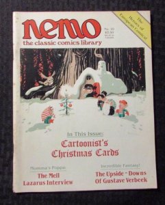 1984 NEMO Classic Comics Magazine #10 VG 4.0 Cartoonist's Christmas Cards