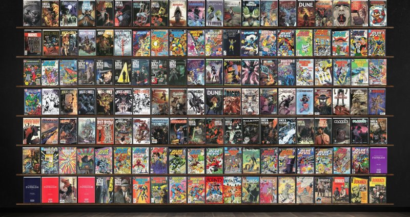 Huge Lot 140+ Comics with Booster Gold, Blue Devil, Once & Future & More!