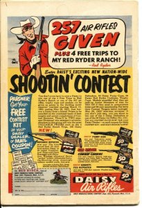 ALL-AMERICAN WESTERN  #126--1952--JOHNNY THUNDER  vs CAMEL MOUNTED ARAB WITH ...