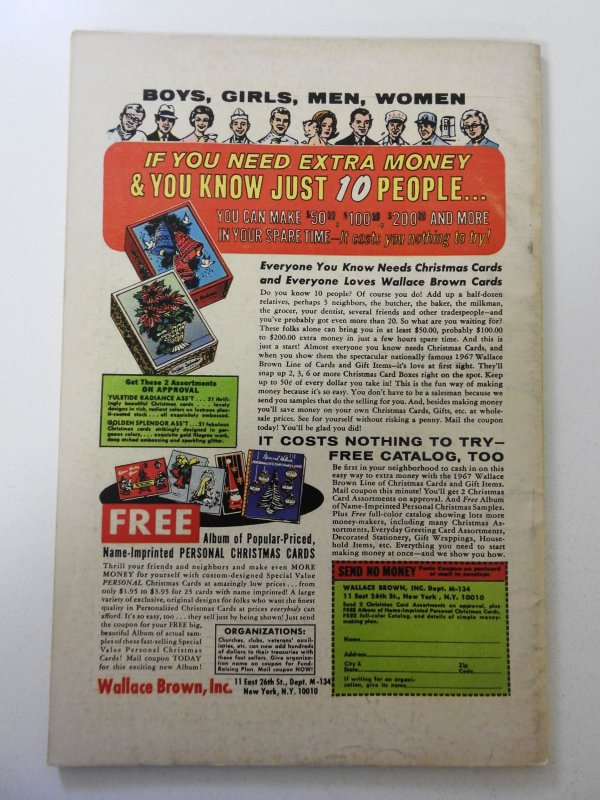 Sgt. Fury Annual #3 (1967) VG/FN Condition! 1/4 in spine split