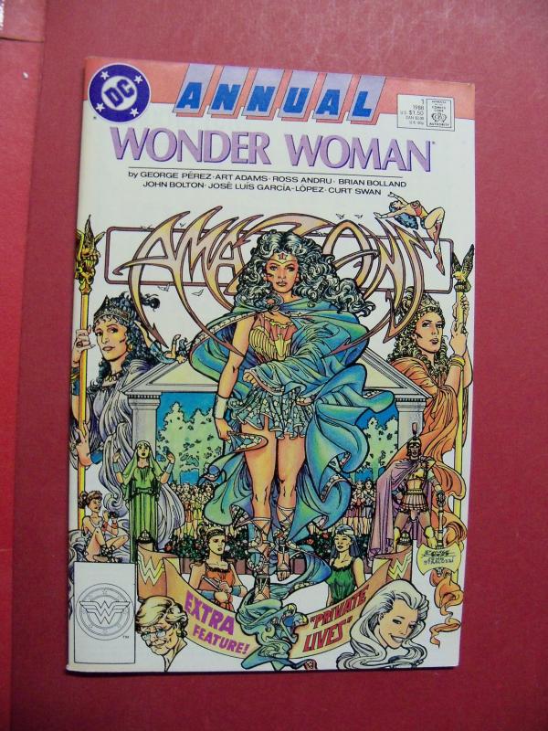 WONDER WOMAN ANNUAL #1 HIGH GRADE BOOK (9.0 to 9.4) OR BETTER 1ST Print 1987