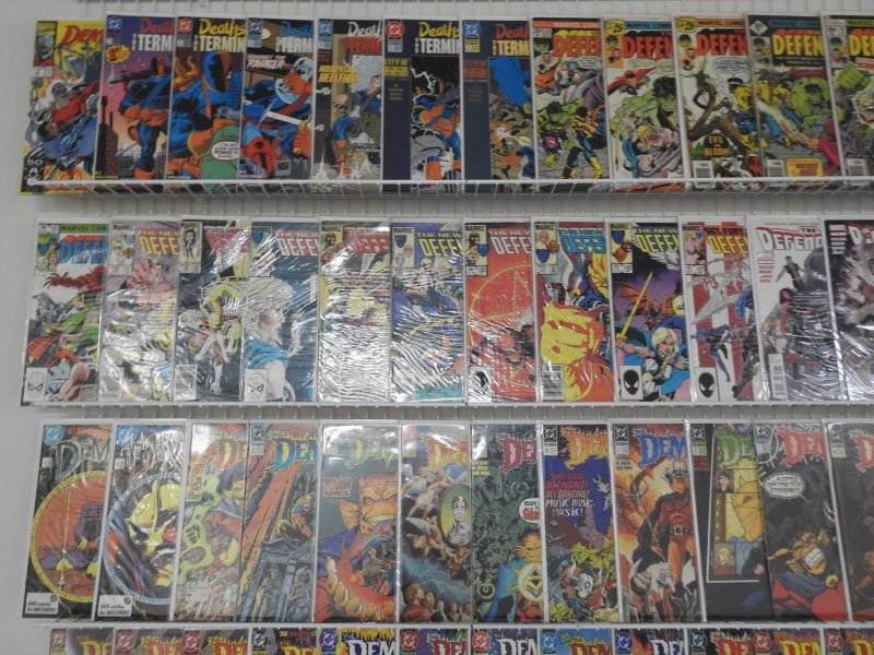 Huge Lot 150+ Comics W/ Demon, Defenders, Deathstroke+ Avg VF- Condition!