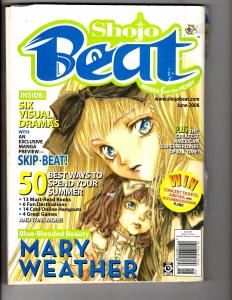 Shojo Beat Manga June 2006 Volume # 2 # 6 Comic Book Anime Magazine J162