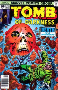 Tomb of Darkness #23 GD ; Marvel | low grade comic Last Issue