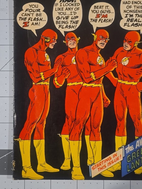 The Flash #217 (DC Comics September 1972) 2nd Team Up Story With Green Lantern