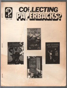 Collecting Paperbacks #6 1979-info-checklists-photos-VG