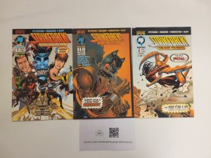 3 Strikeback Malibu Bravura Comic Books #1 2 3 15 TJ11