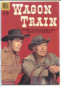 WAGON TRAIN #1019 1959-DELL-WARD BOND-ROBERT HORTON-4 COLOR-vf/nm