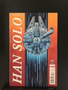 Han Solo #1 Scott Koblish Millennium Falcon Variant (2016)