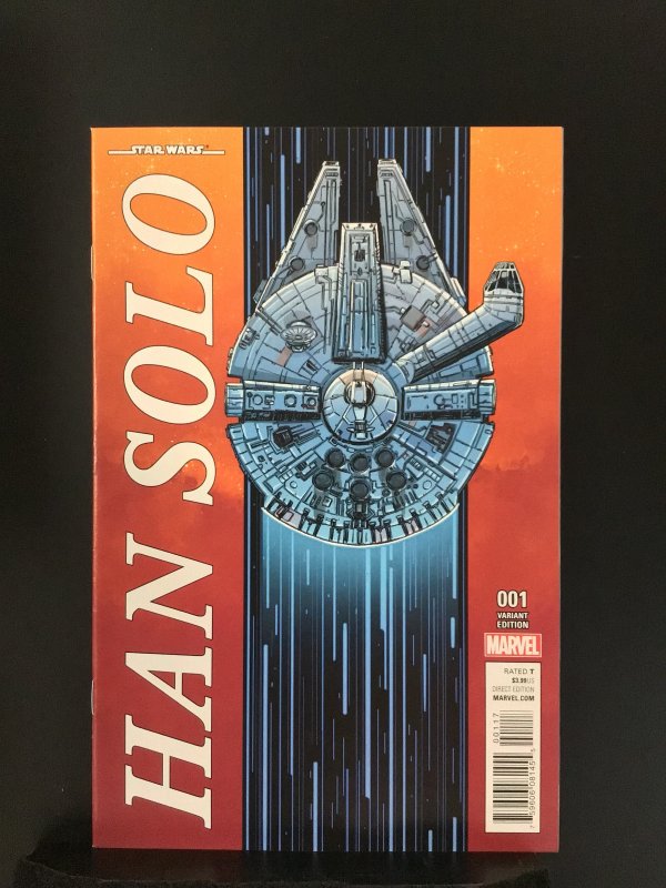 Han Solo #1 Scott Koblish Millennium Falcon Variant (2016)