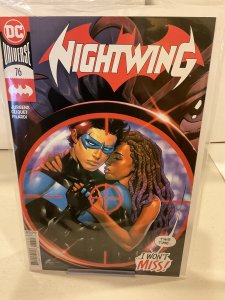Nightwing #76  2021  9.0 (our highest grade)