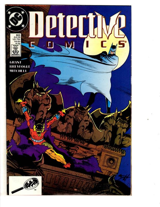 5 Detective Comics DC Comic Books # 599 600 601 602 603 Batman Etrigan Robin CB1