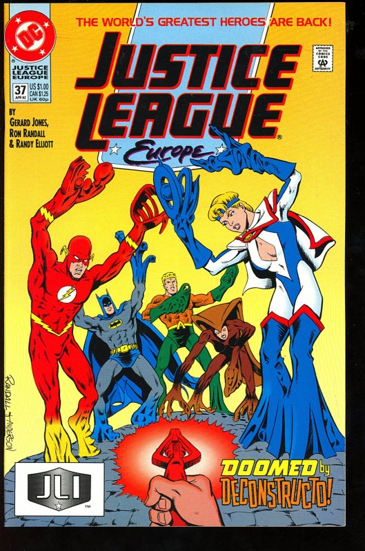 Justice League Europe #37 (1992)