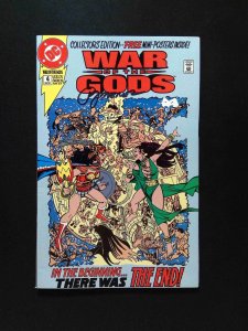 War of the Gods #4D  DC Comics 1991 VF+  SIGNED BY  Phil Jimenez