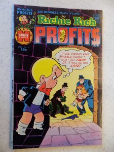 RICHIE RICH PROFITS # 4 HARVEY CARTOON ADVENTURE FUNNY