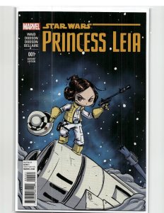 Princess Leia #1 Skottie Young Babies Variant (2015) Star Wars