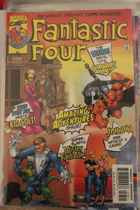 Fantastic Four #33 (Sept 2000, Marvel) NT/MT