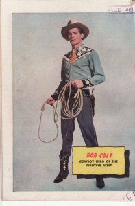 BOB COLT #7 PHOTO COVER - DRAGON OF DISASTER 1951  GUNS VG