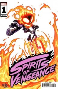 Spirits of Vengeance Volume 2 #1 Marvel Comics Skottie Young Variant Cover B NM