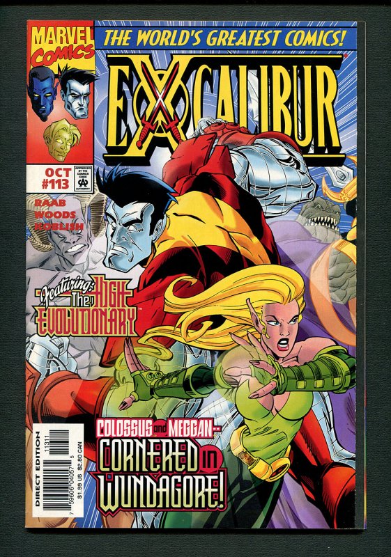 Excalibur #113 (9.6 NM+ ) Colossus & Megan / October 1997