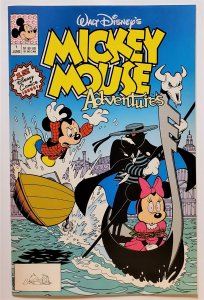 Mickey Mouse Adventures #1 (June 1990, Disney) 8.5 VF+