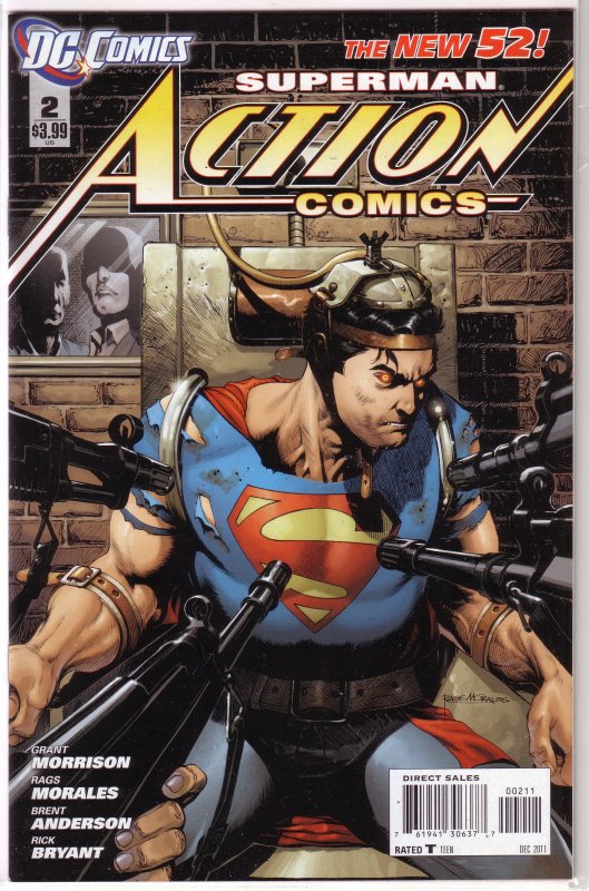 Action Comics (vol. 2, 2011) #  2 VF (New 52) Morrison/Morales