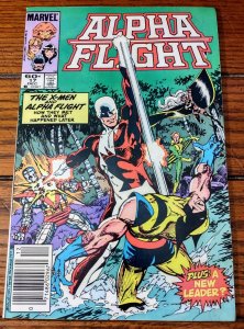 ALPHA FLIGHT # 17 1984 VF+ 8.5 X-Men 107 Homage Cover Wolverine Appearance  