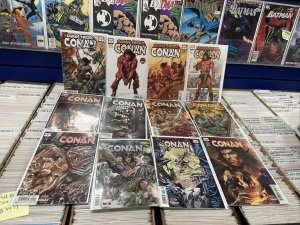 CONAN MARVEL Lot Savage Sword 1–12, Barbarian Near Full Set 65 Book Lot 2019