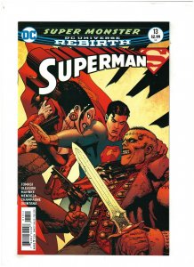Superman #13 NM- 9.2 DC Rebirth 2017 Doug Mahkne Cover 